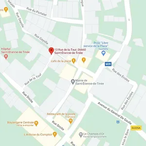 La Tour , Saint-Étienne-de-Tinée Frankreich